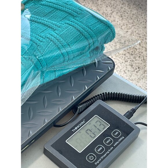 Vintage 90s Carly Blake Sweater Size XL Henley Short Sleeve Knit Deadstock NEW - Picture 6 of 6